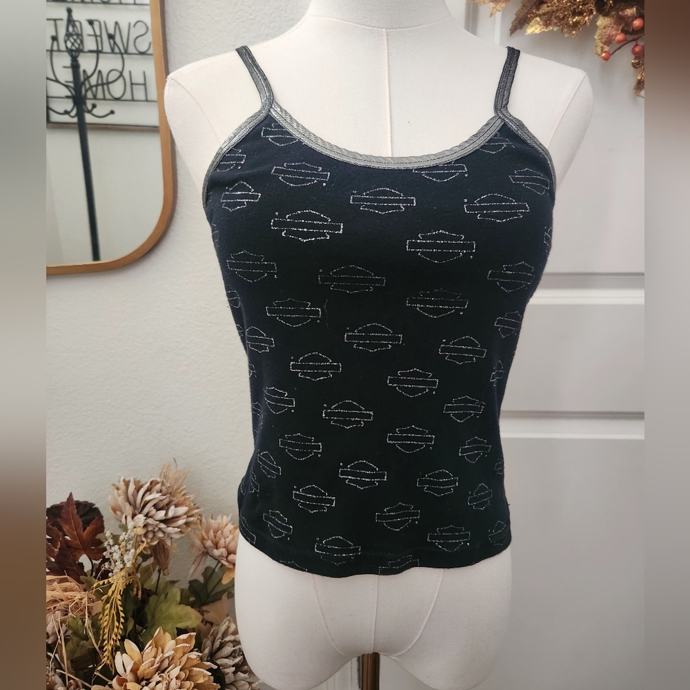 Rare Harley Davidson Logo Tank